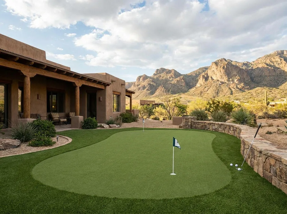 A finished Turf Yard installation showing the standard of finish we hold every project to
